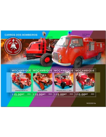 n° 9608/9611 - Timbre MOZAMBIQUE Poste