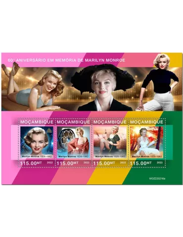 n° 9612/9615 - Timbre MOZAMBIQUE Poste