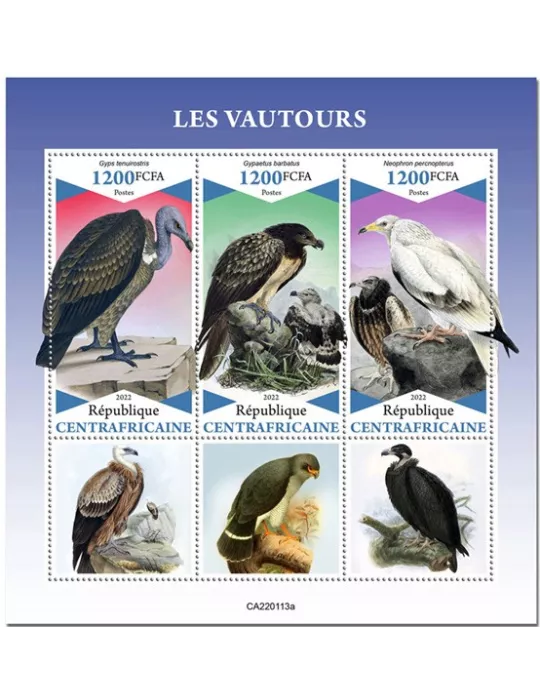 n° 8826/8828 - Timbre CENTRAFRIQUE Poste