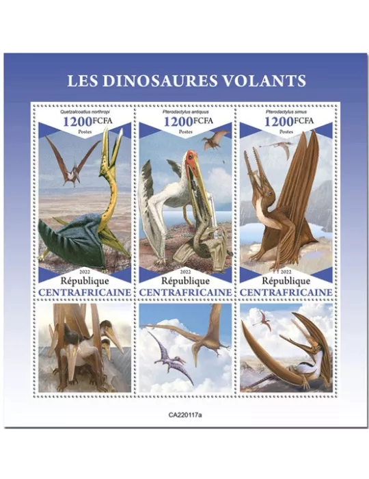 n° 8838/8840 - Timbre CENTRAFRIQUE Poste