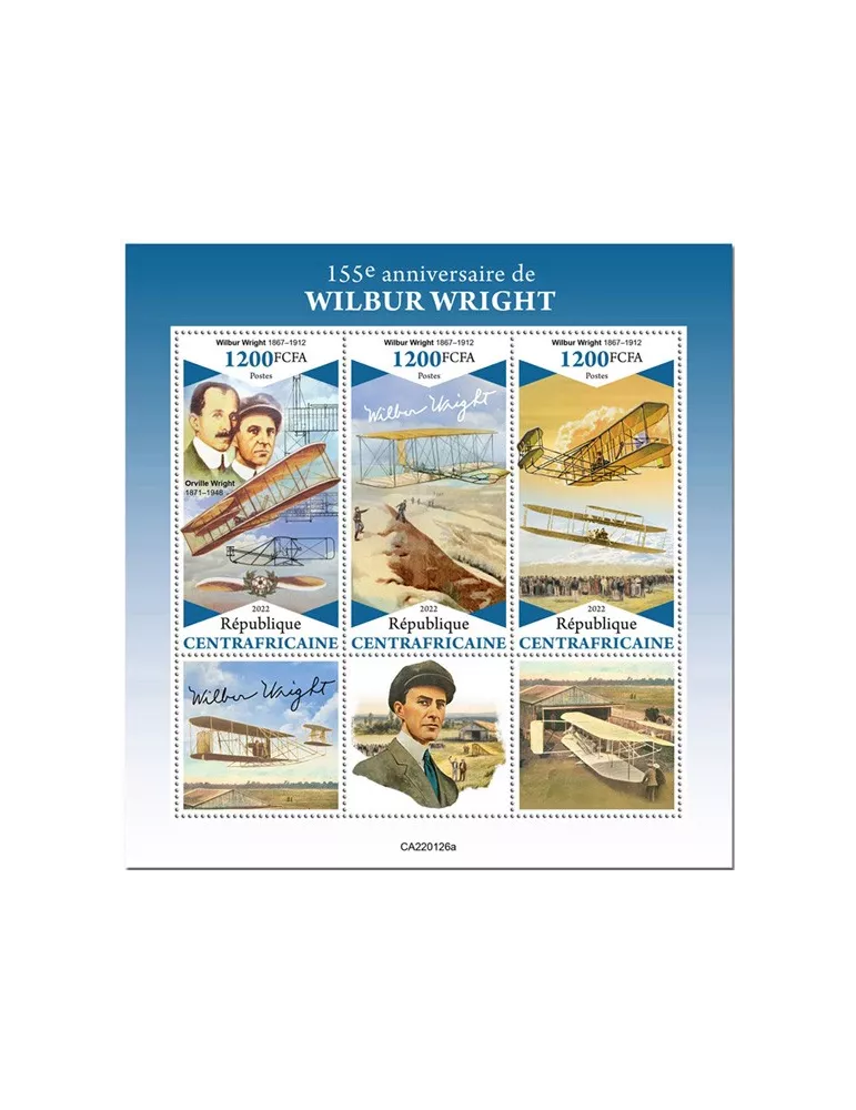 n° 8865/8867 - Timbre CENTRAFRIQUE Poste