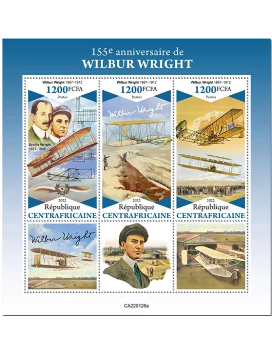 n° 8865/8867 - Timbre CENTRAFRIQUE Poste