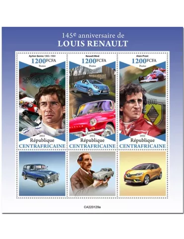 n° 8874/8876 - Timbre CENTRAFRIQUE Poste