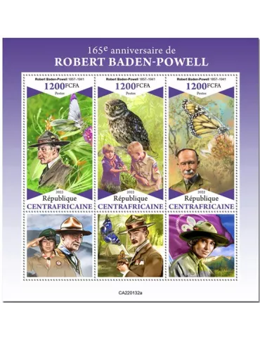 n° 8883/8885 - Timbre CENTRAFRIQUE Poste