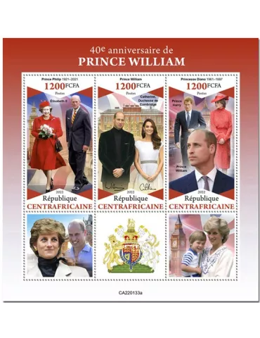 n° 8886/8888 - Timbre CENTRAFRIQUE Poste