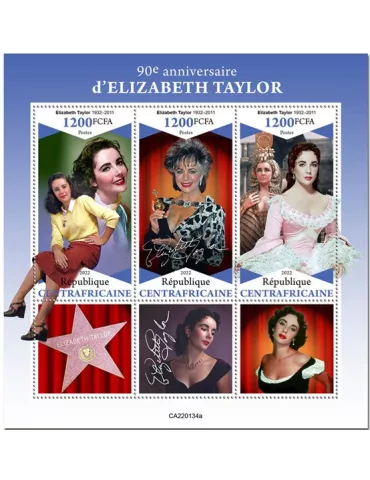 n° 8889/8891 - Timbre CENTRAFRIQUE Poste