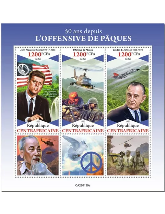 n° 8904/8906 - Timbre CENTRAFRIQUE Poste