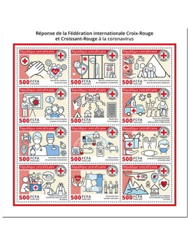 n° 8922/8933 - Timbre CENTRAFRIQUE Poste