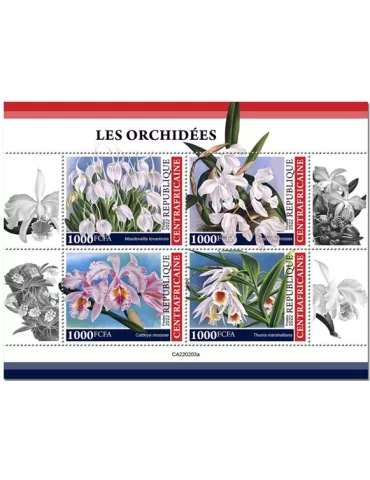 n° 8950/8953 - Timbre CENTRAFRIQUE Poste