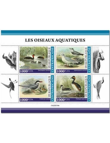 n° 9009/9012 - Timbre CENTRAFRIQUE Poste