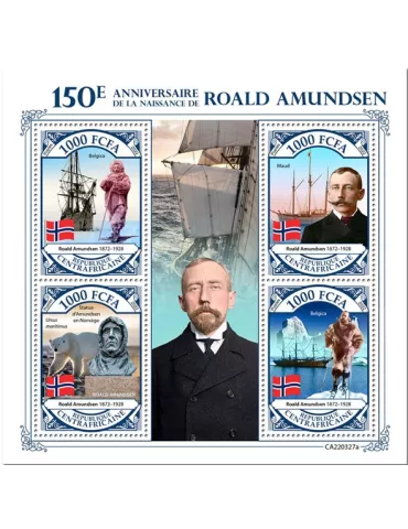 n° 9205/9208 - Timbre CENTRAFRIQUE Poste