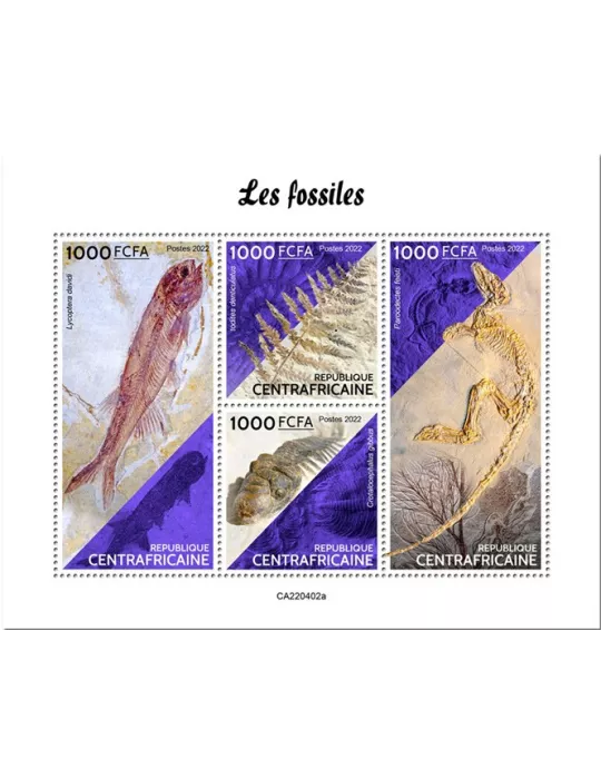 n° 9276/9279 - Timbre CENTRAFRIQUE Poste