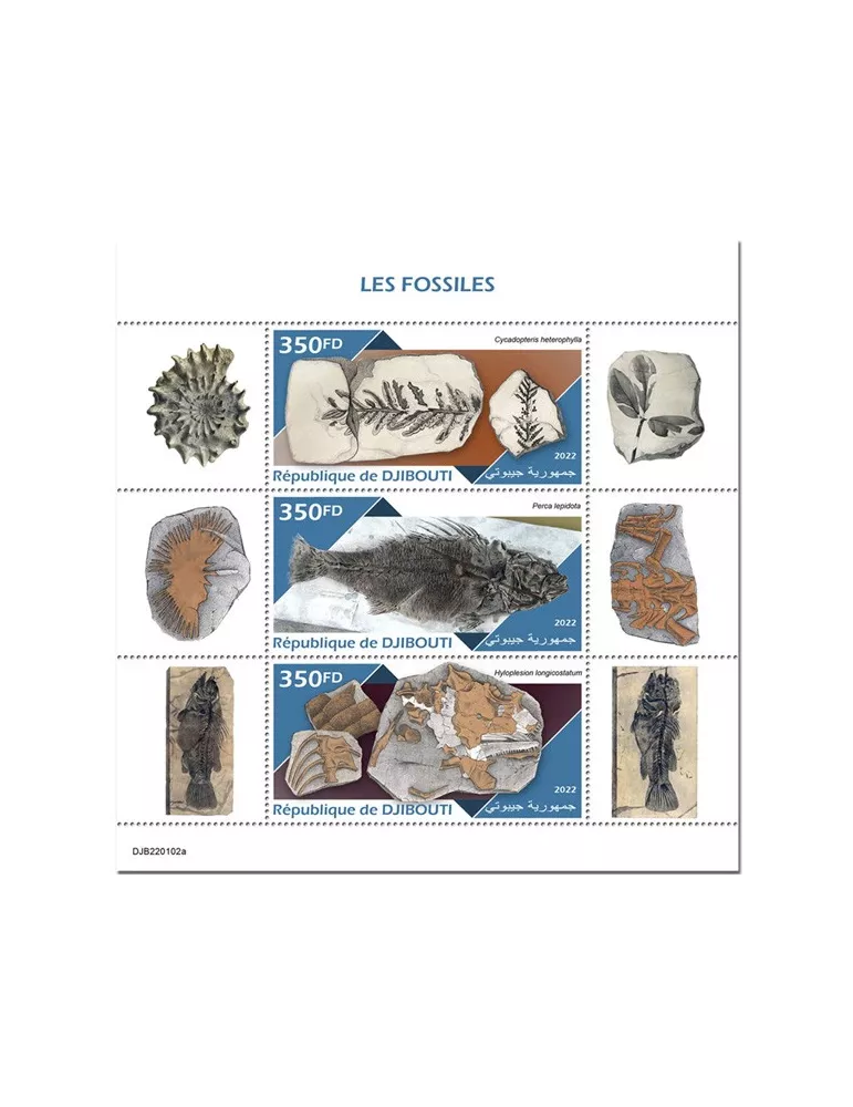 n° 3845/3847 - Timbre DJIBOUTI Poste