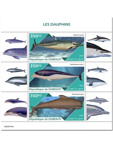 n° 3851/3853 - Timbre DJIBOUTI Poste