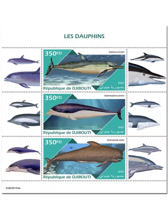 n° 3851/3853 - Timbre DJIBOUTI Poste