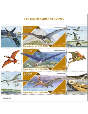 n° 3860/3862 - Timbre DJIBOUTI Poste