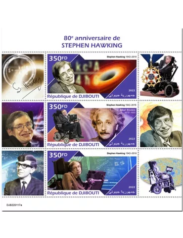 n° 3890/3892 - Timbre DJIBOUTI Poste