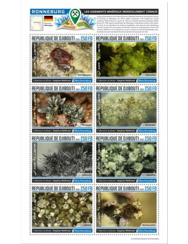 n° 3931/3938 - Timbre DJIBOUTI Poste