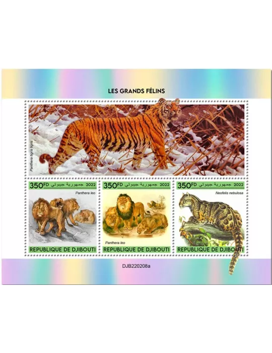 n° 3957/3959 - Timbre DJIBOUTI Poste