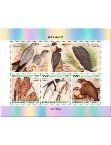 n° 3981/3983 - Timbre DJIBOUTI Poste