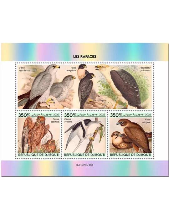 n° 3981/3983 - Timbre DJIBOUTI Poste