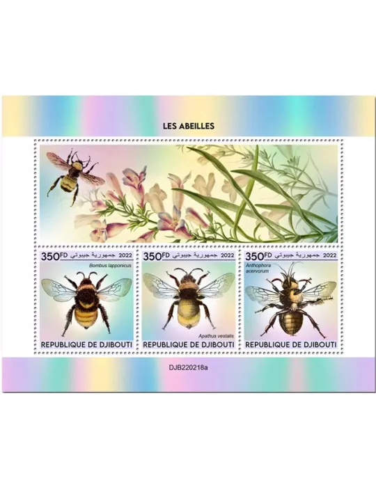n° 3987/3989 - Timbre DJIBOUTI Poste