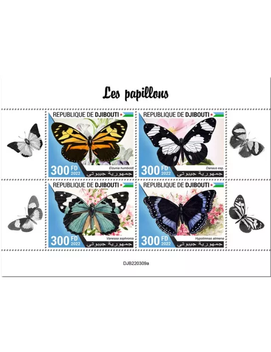 n° 4086/4089 - Timbre DJIBOUTI Poste