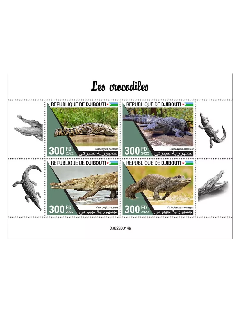 n° 4106/4109 - Timbre DJIBOUTI Poste