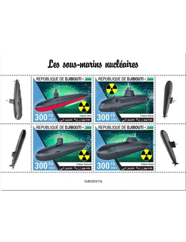 n° 4118/4121 - Timbre DJIBOUTI Poste