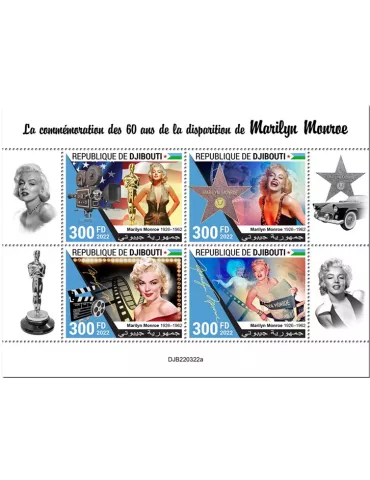 n° 4138/4141 - Timbre DJIBOUTI Poste