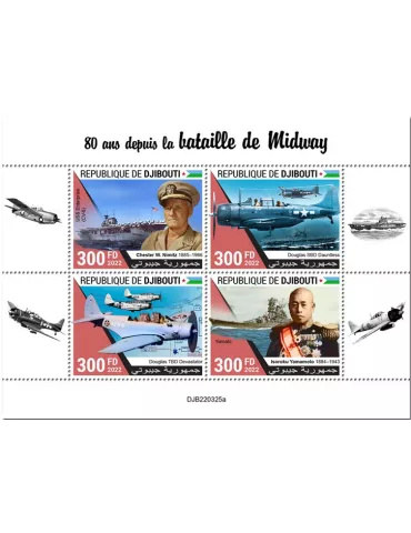 n° 4150/4153 - Timbre DJIBOUTI Poste