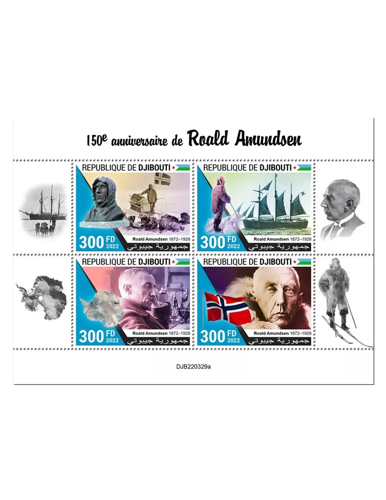 n° 4166/4169 - Timbre DJIBOUTI Poste