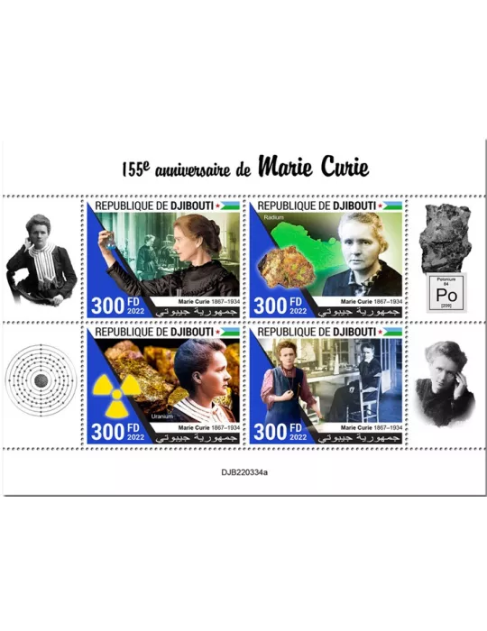 n° 4186/4189 - Timbre DJIBOUTI Poste