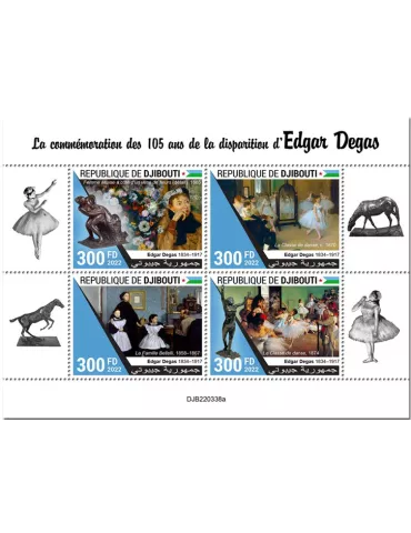 n° 4202/4205 - Timbre DJIBOUTI Poste