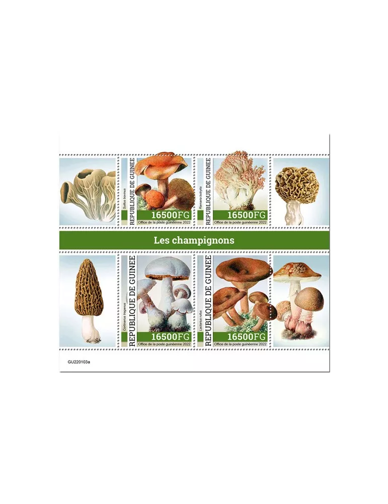 n° 11537/11540 - Timbre GUINÉE Poste