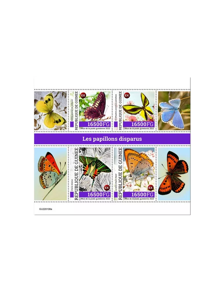 n° 11557/11560 - Timbre GUINÉE Poste