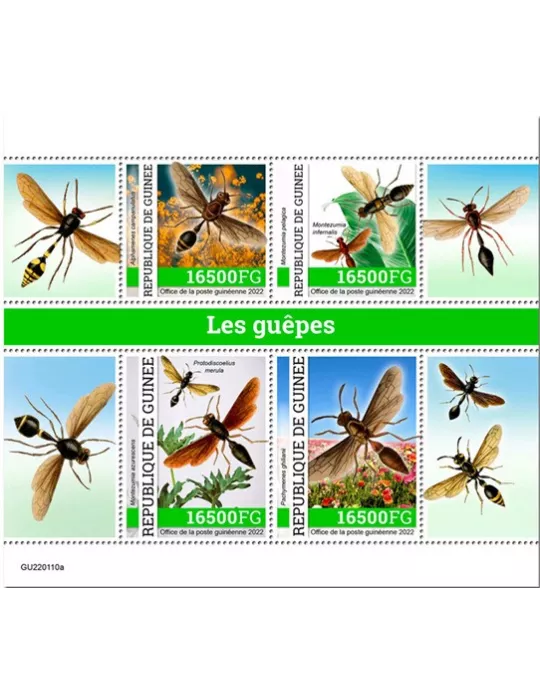 n° 11565/11568 - Timbre GUINÉE Poste