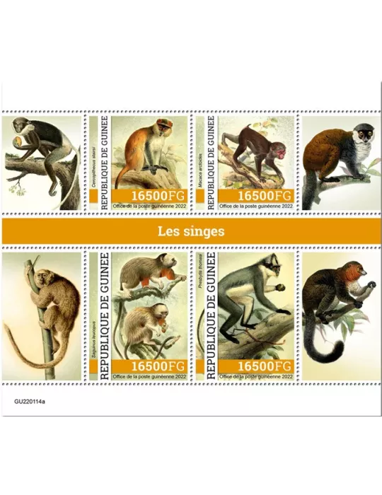 n° 11581/11584 - Timbre GUINÉE Poste