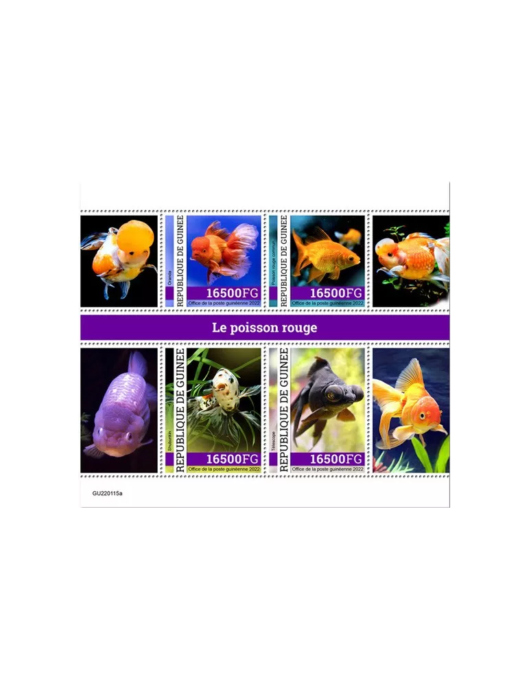 n° 11585/11588 - Timbre GUINÉE Poste