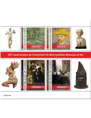 n° 11645/11648 - Timbre GUINÉE Poste