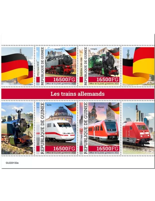 n° 11653/11656 - Timbre GUINÉE Poste