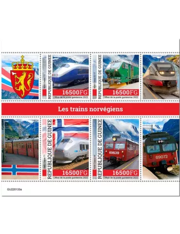 n° 11657/11660 - Timbre GUINÉE Poste