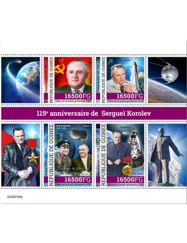 n° 11705/11708 - Timbre GUINÉE Poste