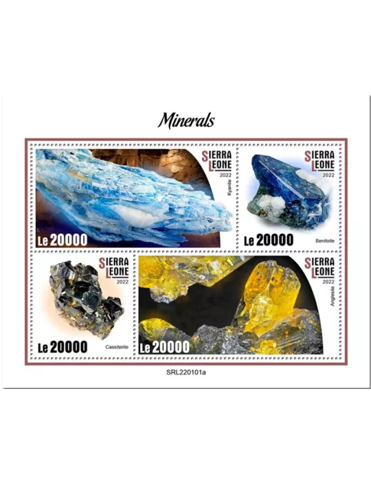 n° 10597/10600 - Timbre SIERRA LEONE Poste
