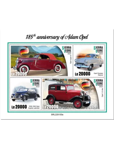 n° 10712/10715 - Timbre SIERRA LEONE Poste