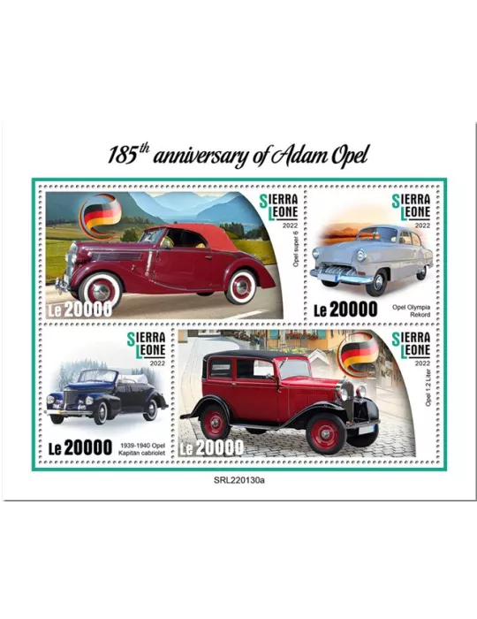 n° 10712/10715 - Timbre SIERRA LEONE Poste