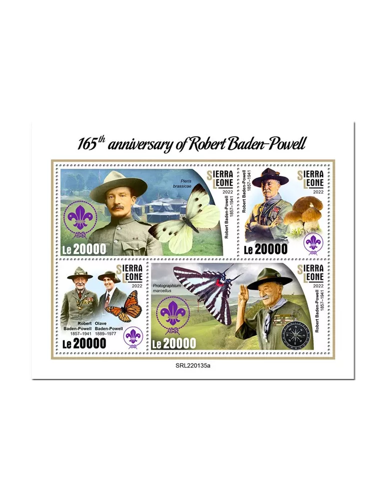 n° 10732/10735 - Timbre SIERRA LEONE Poste