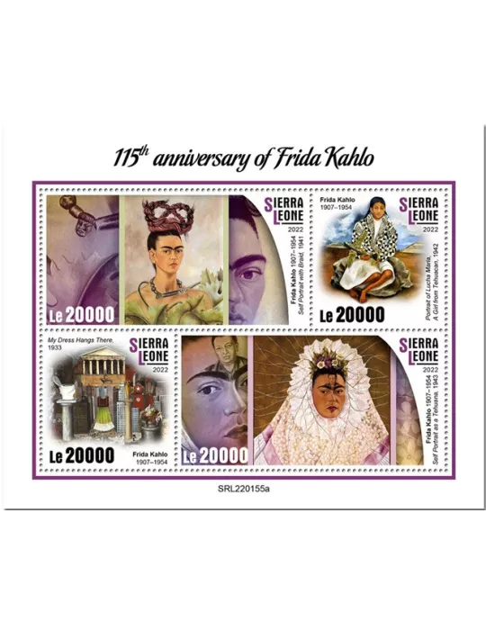 n° 10809/10812 - Timbre SIERRA LEONE Poste