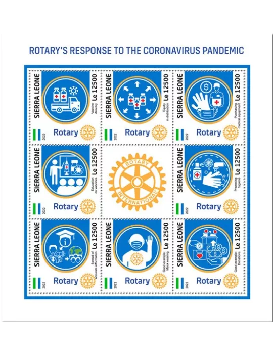 n° 10849/10856 - Timbre SIERRA LEONE Poste