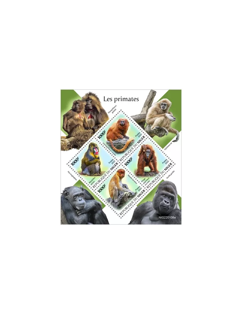 n° 6804/6807 - Timbre NIGER Poste